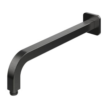 - OMNIRES ramię prysznicowe ścienne, 35 cm, grafit szczotkowany RA15GR - RA15GR - Łazienki Szydłowski