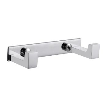  - OMNIRES UNI haczyk podwójny, chrom połysk UN10120-KCR - UN10120-KCR - Łazienki Szydłowski