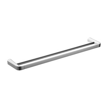 OMNIRES SACO wieszak na ręcznik podwójny, 64 cm, chrom/biały połysk SA54226CRB SA54226CRB od 