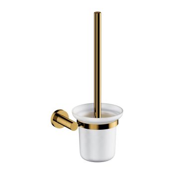 - OMNIRES MODERN PROJECT szczotka toaletowa wisząca, złoty połysk MP60620GL - MP60620GL - Łazienki Szydłowski