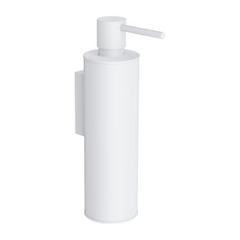 - OMNIRES MODERN PROJECT dozownik mydła w płynie, wiszący, biały mat MP60721WM - MP60721WM - Łazienki Szydłowski