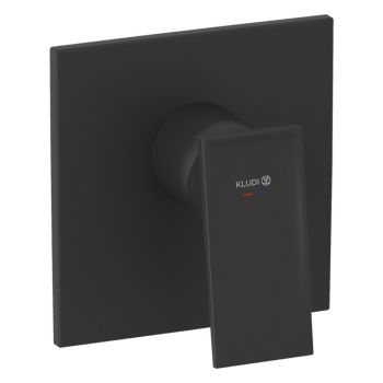  - KLUDI DECUS  Podtynkowa bateria prysznicowa, czarny mat  547553975 - 547553975 - Łazienki Szydłowski