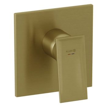  - KLUDI DECUS  Podtynkowa bateria prysznicowa, złoty szczotkowany 54755N075 - 54755N075 - Łazienki Szydłowski