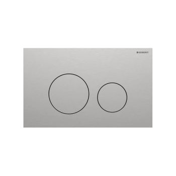 - GEBERIT Sigma 40 Round przycisk spłukujący stal szczotkowana z powłoką easy-to-clean 115628FW1 - 115.628.FW.1 - Łazienki Szydłowski