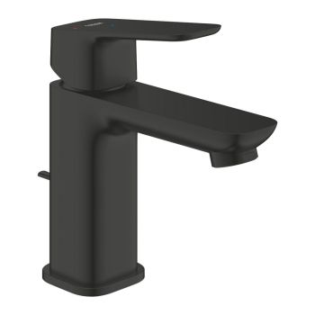 - GROHE-Cubeo Bateria umywalkowa, Rozmiar S czarny mat 1017302430 - 1017302430 - Łazienki Szydłowski