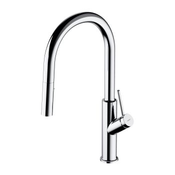 OMNIRES BEND bateria kuchenna z wyciąganą wylewką, chrom połysk BE6455CR BE6455CR od 