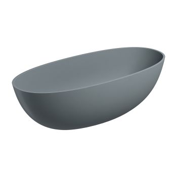 OMNIRES SHELL M+ wanna wolnostojąca, 175 x 78 cm, ash grey mat SHELL175WWAG SHELL175WWAG od 