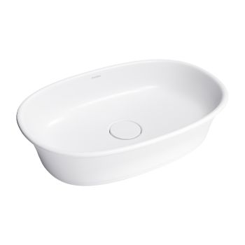 OMNIRES CLASSICA M+ umywalka nablatowa, 61 x 40 cm, biały mat CLASSICAUNBM CLASSICAUNBM od 