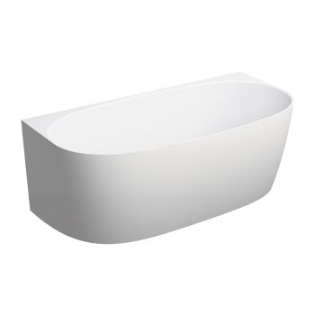 OMNIRES VALENCIA M+ wanna przyścienna, 158 x 77 cm, biały mat VALENCIASWPBM VALENCIASWPBM od 