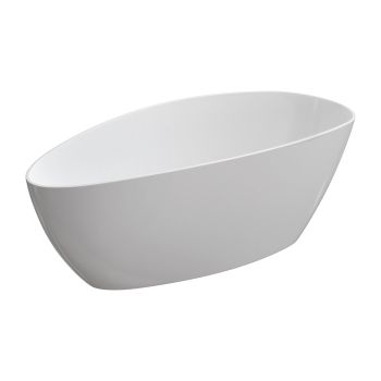 OMNIRES BARCELONA M+ wanna wolnostojąca, 156 x 71 cm, biały połysk BARCELONA156BP BARCELONA156BP od 
