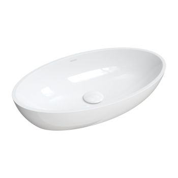  - OMNIRES SIENA M+ umywalka nablatowa, 60 x 35 cm, biały połysk SIENALUNBP - SIENALUNBP - Łazienki Szydłowski