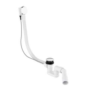  - OMNIRES CGS syfon wannowy przelewowo-odpływowy, chrom połysk TK104-PLUS-3.01+64-SCR - TK104-PLUS-3.01+64-SCR - Łazienki Szydłowski