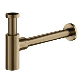 - OMNIRES syfon umywalkowy ozdobny, brąz antyczny szczotkowany A186BR - A186BR - Łazienki Szydłowski