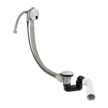  - OMNIRES CGS syfon wannowy przelewowo-odpływowo-napełniający, chrom połysk TK152-3.01+64-SCR - TK152-3.01+64-SCR - Łazienki Szydłowski