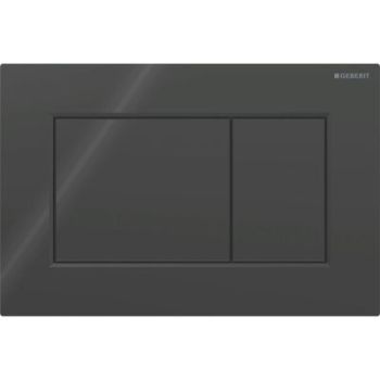 - GEBERIT Sigma 01 przycisk spłukujący do WC czarny błyszczący 115660DW1 - 115.660.DW.1 - Łazienki Szydłowski