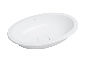 - OMNIRES SHELL M+ Umywalka podblatowa, 48 x 31 cm biały mat SHELL480UPBM - SHELL480UPBM - Łazienki Szydłowski