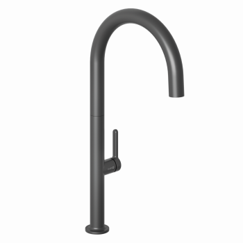  - KLUDI AUREA bateria kuchenna czarny mat 558036675 - 558036675 - Łazienki Szydłowski