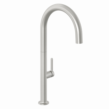  - KLUDI AUREA bateria kuchenna nikiel szczotkowany 55803N575 - 55803N575 - Łazienki Szydłowski