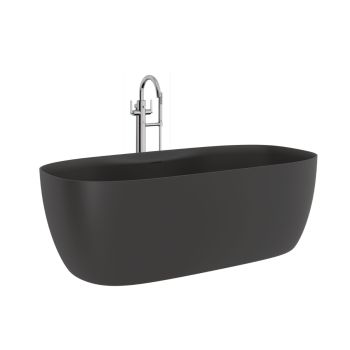  - KLUDI-RESA S wanna wolnostojąca 170x80 cm kolor czarny mat 53BF0339 - 53BF0339 - Łazienki Szydłowski