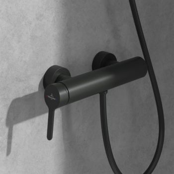  - Villeroy & Boch Skyla ścienna bateria prysznicowa czarny mat TVS116004000K5 - TVS116004000K5 - Łazienki Szydłowski