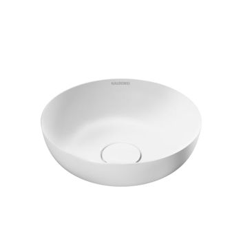 - KALDEWEI MIENA umywalka nablatowa okrągła , stal emaliowana , średnica 38 cm kolor biały mat z powłoką Perl-Effekt 909406003711 - 909406003711 - Łazienki Szydłowski