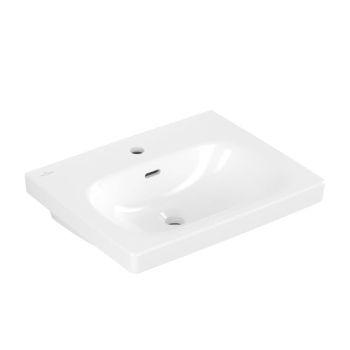  - Villeroy & Boch Skyla umywalka ścienna 55 x 44,5 cm  kolor biały z CeramicPlus,5A5155R1 - 5A5155R1 - Łazienki Szydłowski