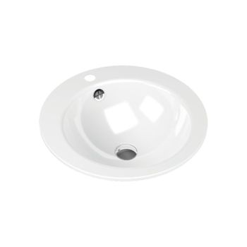 - KALDEWEI OBJECT R umywalka wpuszczana w blat stal emaliowana kolor biały 912306010001 - 912306010001 - Łazienki Szydłowski