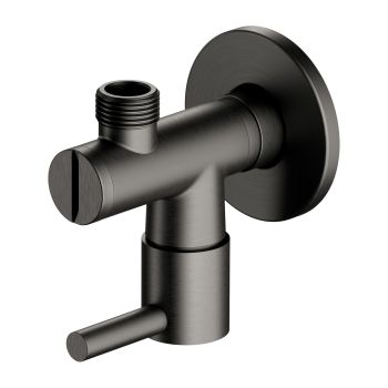  - OMNIRES zawór kątowy, grafit szczotkowany 8857GR - 8857GR - Łazienki Szydłowski