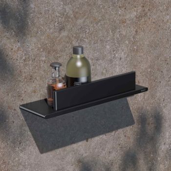 - KEUCO Aveno półka prysznicowa ze ściagaczką, czarny mat 14659370000 - 14659370000 - Łazienki Szydłowski