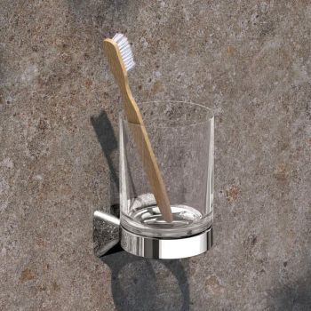 - KEUCO Aveno kubek do mycia zębów chrom 14650019000 - 14650019000 - Łazienki Szydłowski