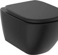 - Ideal Standard Tesi miska wisząca 53,5 x 36,5 cm z deską SoftClose, system RimLS+, czarny mat T5361V3 - T5361V3 - Łazienki Szydłowski
