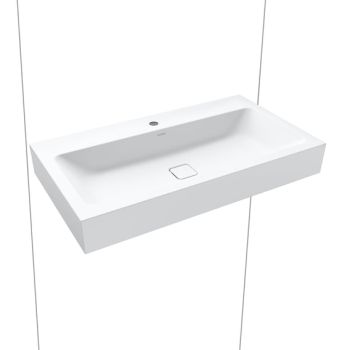  - KALDEWEI CONO umywalka 90 x 50 cm ścienna stal emaliowana kolor biały mat z Perl-Effekt 902606013711 - 902606013711 - Łazienki Szydłowski