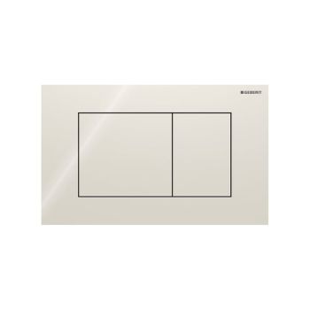  - GEBERIT Sigma 40 przycisk spłukujacy ,prostokątny, spłukiwanie dwudzielne kolor  piaskowy szary / Szkło błyszczące 115629JL1 - 115.629.JL.1 - Łazienki Szydłowski