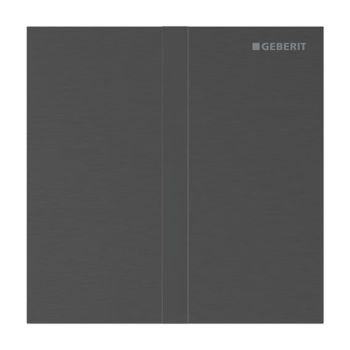 - GEBERIT typ 40 System spłukiwania pisuarów z elektronicznym uruchamianiem spłukiwania, zasilanie sieciowe, płyta przykrywająca kwadratowa czarny chrom 116227QD1 - 116.227.QD.1 - Łazienki Szydłowski