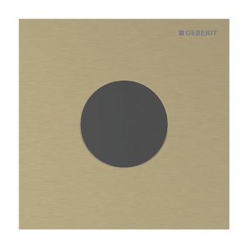 - GEBERIT typ 40 System spłukiwania pisuarów z elektronicznym uruchamianiem, mosiądz / szczotkowany, z powłoką easy-to-clean 116024QF1 - 116.024.QF.1 - Łazienki Szydłowski