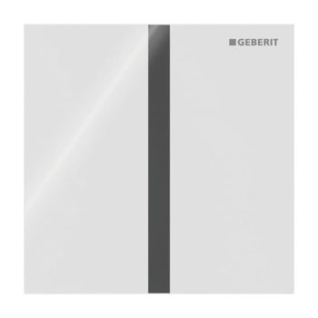  - GEBERIT typ 40 System spłukiwania pisuarów z elektronicznym uruchamianiem spłukiwania, biały / szkło błyszczące 116237SI1 - 116.237.SI.1 - Łazienki Szydłowski