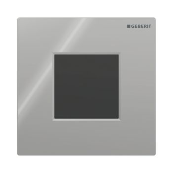  - GEBERIT typ 01 System spłukiwania pisuarów z elektronicznym uruchamianiem spłukiwania, zasilanie bateryjne, płyta przykrywająca prostokątny chrom / błyszczący 116094211 - 116.094.21.1 - Łazienki Szydłowski