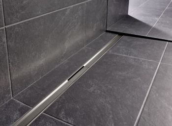 - GEBERIT CleanLine80 Odpływ liniowy 30-130 cm stal nierdzewna szczotkowana 154441KS1 - 154.441.KS.1 - Łazienki Szydłowski