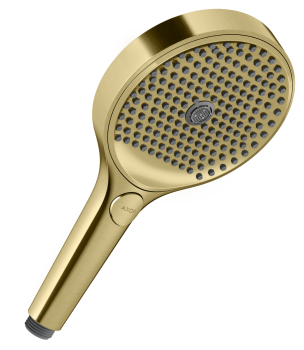 - AXOR ShowerSolutions Słuchawka prysznicowa 130 3jet mosiądz szczotkowany 39772950 - 39772950 - Łazienki Szydłowski