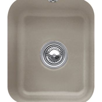 - VILLEROY&BOCH Cisterna 45 Zlewozmywak podblatowy 37 x 43,5 cm , timber z Ceramic Plus 670401TR - 670401TR - Łazienki Szydłowski