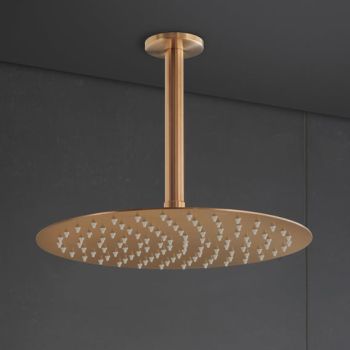 - DURAVIT Universal deszczownica 30 cm , 1 rodzaj strumienia kolor brąz szczotkowany UV0660020004 - UV0660020004 - Łazienki Szydłowski