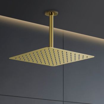 - DURAVIT Universal głowica prysznicowa 1jet 30 cm złoty połysk UV0660031034 - UV0660031034 - Łazienki Szydłowski