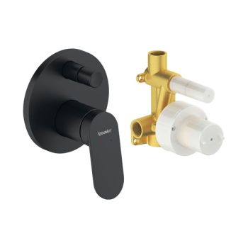  - DURAVIT Wave bateria wannowa natryskowa czarny mat  WA4210008046 - WA4210008046 - Łazienki Szydłowski