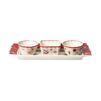  - Villeroy&Boch Toy's Delight Zestaw miseczek do dipów Czerwony,  1485858420 - 1485858420 - Łazienki Szydłowski
