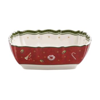  - Villeroy&Boch Toy's Delight Talerz do serwowania Czerwony, 16 x 16 cm, 1485853877 - 1485853877 - Łazienki Szydłowski