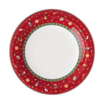  - Villeroy&Boch Toy's Delight Talerz płaski Czerwony, Ø26,8 cm, 1486432621 - 1486432621 - Łazienki Szydłowski