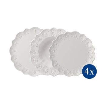  - Villeroy&Boch Toy's Delight Royal Classic Komplet naczyń stołowych Biały,12-częściowy  1486588816 - 1486588816 - Łazienki Szydłowski