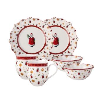  - Villeroy&Boch Toy's Delight Zestaw śniadaniowy Wielokolorowy,  6-częściowy 1485857280 - 1485857280 - Łazienki Szydłowski