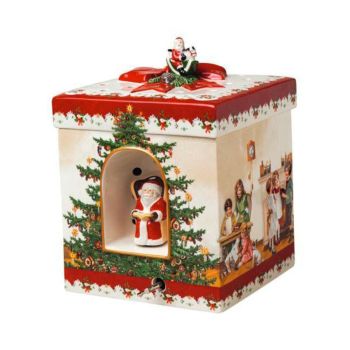 - Villeroy&Boch Christmas Toy's Pozytywka na Boże Narodzenie 17 x 17 x 21,5 cm wielokolorowa 1483276693 - 1483276693 - Łazienki Szydłowski