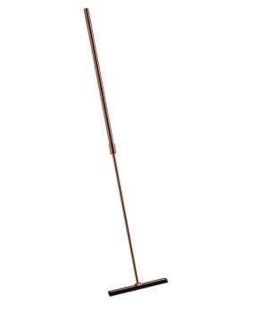 - OMNIRES UNI ściągaczka do wody z rączką teleskopową miedź szczotkowana UN60920CPB - UN60920CPB - Łazienki Szydłowski